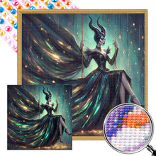 Load image into Gallery viewer, Maleficent 40*40CM(Canvas) Full Round Drill Diamond Painting(Partial AB)
