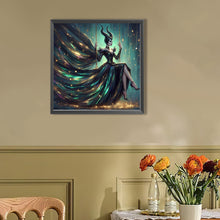 Load image into Gallery viewer, Maleficent 40*40CM(Canvas) Full Round Drill Diamond Painting(Partial AB)
