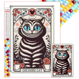 Cheshire Cat 40*60CM(Picture) Full Square Drill Diamond Painting