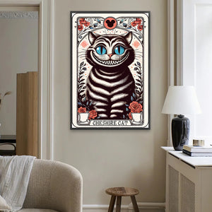 Cheshire Cat 40*60CM(Picture) Full Square Drill Diamond Painting