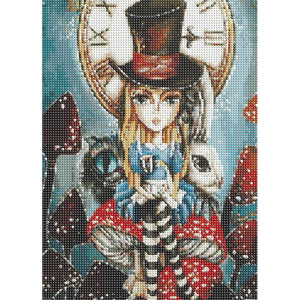 Alice 30*40CM(Canvas) Full Round Drill Diamond Painting