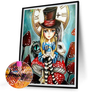 Alice 30*40CM(Canvas) Full Round Drill Diamond Painting