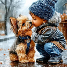 Load image into Gallery viewer, Cute Child 40*40CM(Canvas) Full Round Drill Diamond Painting
