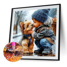 Load image into Gallery viewer, Cute Child 40*40CM(Canvas) Full Round Drill Diamond Painting
