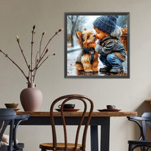 Load image into Gallery viewer, Cute Child 40*40CM(Canvas) Full Round Drill Diamond Painting
