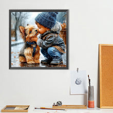 Load image into Gallery viewer, Cute Child 40*40CM(Canvas) Full Round Drill Diamond Painting
