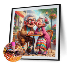 Load image into Gallery viewer, Warm Elderly Couple 40*40CM(Canvas) Full Round Drill Diamond Painting
