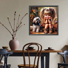 Load image into Gallery viewer, Cute Child 40*40CM(Canvas) Full Round Drill Diamond Painting
