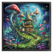 Load image into Gallery viewer, Mushroom Cottage - 40*40CM 16CT Stamped Cross Stitch

