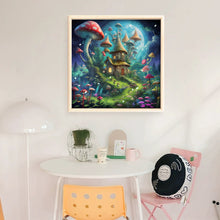 Load image into Gallery viewer, Mushroom Cottage - 40*40CM 16CT Stamped Cross Stitch
