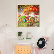 Load image into Gallery viewer, Mushroom Cottage - 40*40CM 16CT Stamped Cross Stitch
