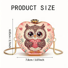 Load image into Gallery viewer, DIY Diamond Painting Shoulder Bag Portable Bag for Coins Lipstick Earphones
