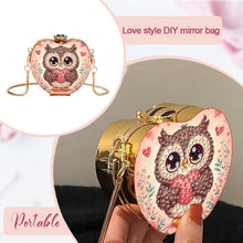 Load image into Gallery viewer, DIY Diamond Painting Shoulder Bag Portable Bag for Coins Lipstick Earphones
