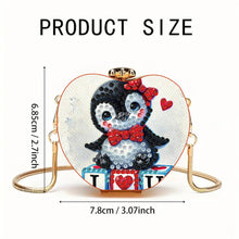 Load image into Gallery viewer, DIY Diamond Painting Shoulder Bag Portable Bag for Coins Lipstick Earphones
