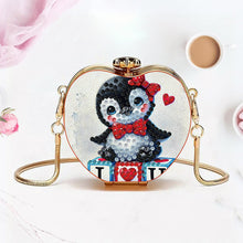 Load image into Gallery viewer, DIY Diamond Painting Shoulder Bag Portable Bag for Coins Lipstick Earphones
