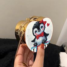 Load image into Gallery viewer, DIY Diamond Painting Shoulder Bag Portable Bag for Coins Lipstick Earphones
