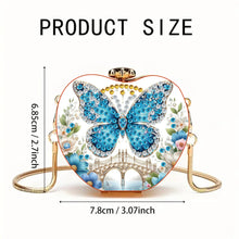 Load image into Gallery viewer, DIY Diamond Painting Shoulder Bag Portable Bag for Coins Lipstick Earphones
