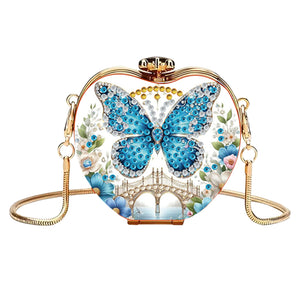 DIY Diamond Painting Shoulder Bag Portable Bag for Coins Lipstick Earphones