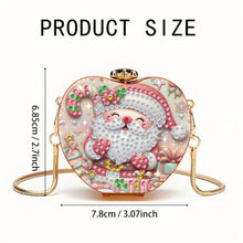 Load image into Gallery viewer, DIY Diamond Painting Shoulder Bag Portable Bag for Coins Lipstick Earphones
