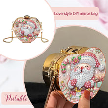 Load image into Gallery viewer, DIY Diamond Painting Shoulder Bag Portable Bag for Coins Lipstick Earphones
