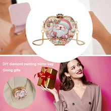 Load image into Gallery viewer, DIY Diamond Painting Shoulder Bag Portable Bag for Coins Lipstick Earphones
