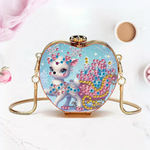 Load image into Gallery viewer, DIY Diamond Painting Shoulder Bag Portable Bag for Coins Lipstick Earphones
