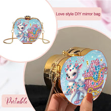 Load image into Gallery viewer, DIY Diamond Painting Shoulder Bag Portable Bag for Coins Lipstick Earphones
