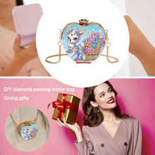 Load image into Gallery viewer, DIY Diamond Painting Shoulder Bag Portable Bag for Coins Lipstick Earphones

