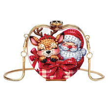 Load image into Gallery viewer, DIY Diamond Painting Shoulder Bag Portable Bag for Coins Lipstick Earphones
