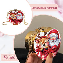 Load image into Gallery viewer, DIY Diamond Painting Shoulder Bag Portable Bag for Coins Lipstick Earphones
