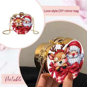 DIY Diamond Painting Shoulder Bag Portable Bag for Coins Lipstick Earphones
