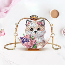 Load image into Gallery viewer, DIY Diamond Painting Shoulder Bag Portable Bag for Coins Lipstick Earphones
