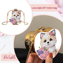 Load image into Gallery viewer, DIY Diamond Painting Shoulder Bag Portable Bag for Coins Lipstick Earphones
