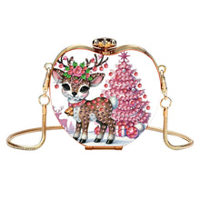 Load image into Gallery viewer, DIY Diamond Painting Shoulder Bag Portable Bag for Coins Lipstick Earphones
