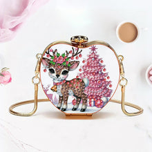 Load image into Gallery viewer, DIY Diamond Painting Shoulder Bag Portable Bag for Coins Lipstick Earphones

