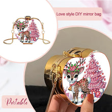 Load image into Gallery viewer, DIY Diamond Painting Shoulder Bag Portable Bag for Coins Lipstick Earphones

