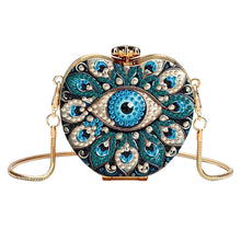 Load image into Gallery viewer, DIY Diamond Painting Shoulder Bag Portable Bag for Coins Lipstick Earphones
