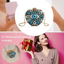 Load image into Gallery viewer, DIY Diamond Painting Shoulder Bag Portable Bag for Coins Lipstick Earphones
