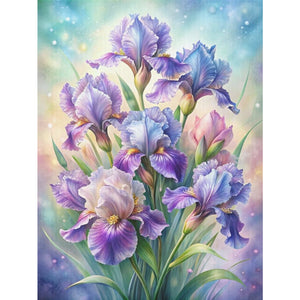 Flowers - 40*55CM 11CT Stamped Cross Stitch