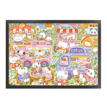 Load image into Gallery viewer, Rabbit Food Court - 120*85CM   Stamped Cross Stitch£¨Mona Lisa Brand£©
