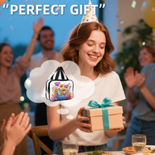 Load image into Gallery viewer, DIY Flower Diamond Painting Bling Rhinestone Makeup Bag Large Storage Bag
