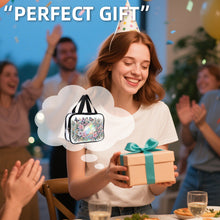 Load image into Gallery viewer, DIY Flower Butterfly Diamond Painting Bling Rhinestone Makeup Bag Storage Bag
