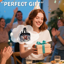 Load image into Gallery viewer, Christmas DIY Santa Claus Diamond Painting Bling Rhinestone Makeup Bag Large Storage Bag

