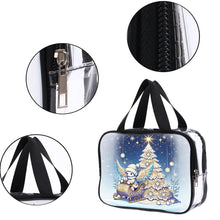 Load image into Gallery viewer, DIY Christmas Tree Diamond Painting Rhinestone Makeup Bag Large Storage Bag

