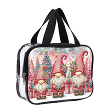 Load image into Gallery viewer, DIY Gnome Diamond Painting Bling Rhinestone Makeup Bag Large Storage Bag
