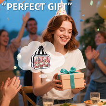 Load image into Gallery viewer, DIY Gnome Diamond Painting Bling Rhinestone Makeup Bag Large Storage Bag
