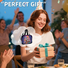 Load image into Gallery viewer, DIY Gnome Diamond Painting Bling Rhinestone Makeup Bag Large Storage Bag
