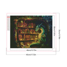 Load image into Gallery viewer, Magic Dragon 40*30CM(Canvas) Full Round Drill Diamond Painting(Partial AB)
