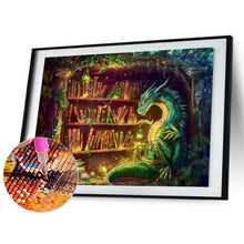 Load image into Gallery viewer, Magic Dragon 40*30CM(Canvas) Full Round Drill Diamond Painting(Partial AB)
