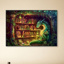 Load image into Gallery viewer, Magic Dragon 40*30CM(Canvas) Full Round Drill Diamond Painting(Partial AB)
